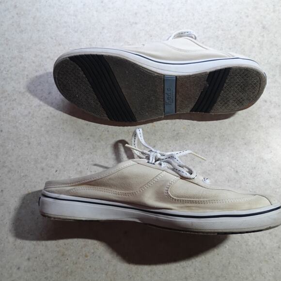 Keds Slip On Arch Support Sneakers Sz 8 Neutral Comfort Shoe Minimalist Casual - Picture 8 of 14